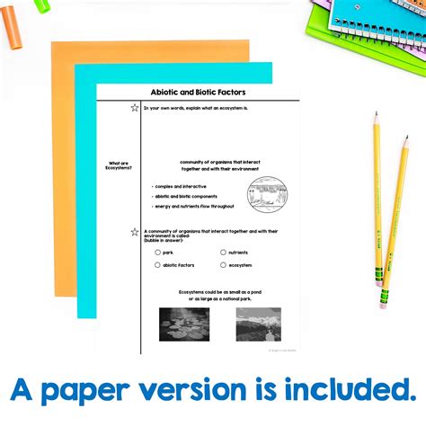 Abiotic Factors and Biotic Factors Interactive Lesson - Bright in the