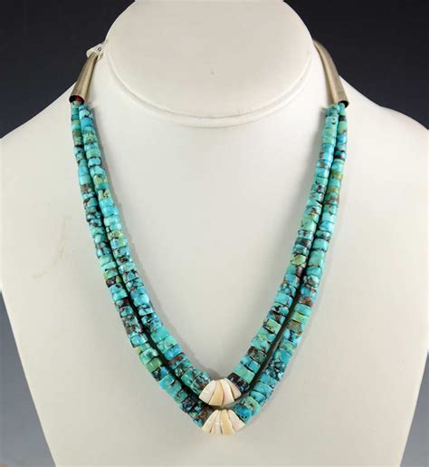 Vintage Persian Turquoise Jacla Necklace | Sedona Indian Jewelry