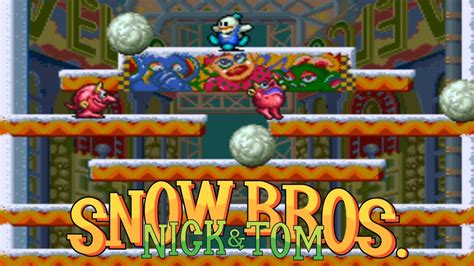 snow bros - snow bros all bosses - YouTube