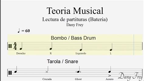 Lectura De Partituras En Bateria Youtube