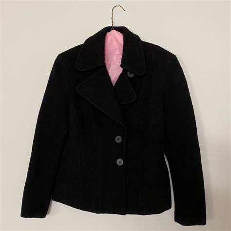 Sigrid Olsen Jackets Coats Sigrid Olsen Black Jacket Poshmark