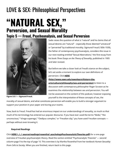 Overview 17 Love And Sex Phil Pers Phil 2005 0bf Love And Sex Philosophical Perspectives