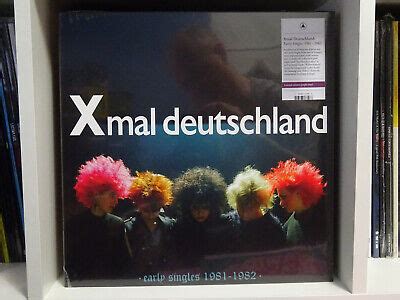 Xmal Deutschland Early Singles Limited Purple Colored