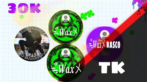 Agar io Wax clan tk 30k Duo éditer par actx4523 YouTube