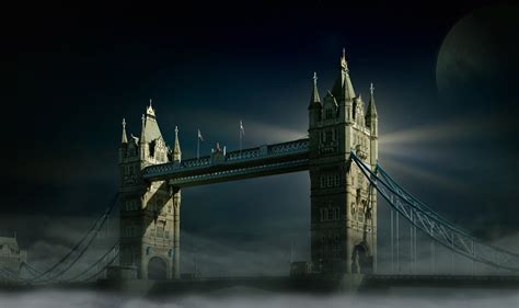 London Bridge during nighttime HD wallpaper | Wallpaper Flare