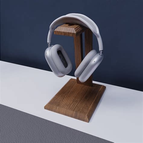 Wooden Headphone Stand Headset Stand Headphone Holder Etsy