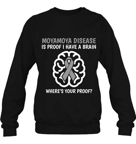 Moyamoya Disease Awareness Brain Disease Related Funny Ribbon T Shirts