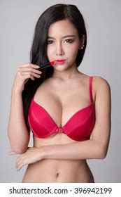 Sexy Asian Woman Lingerie 스톡 사진 227763337 Shutterstock