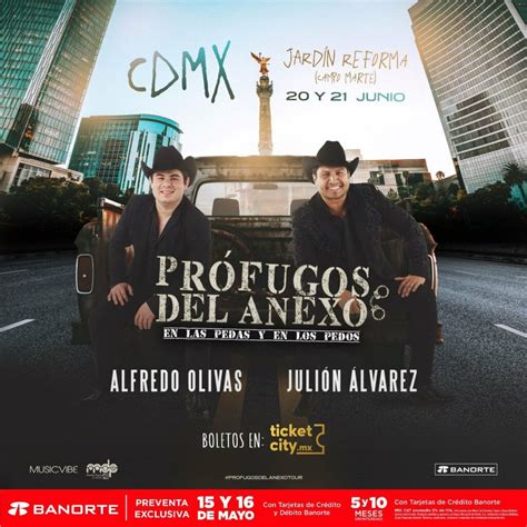 Chilango Prófugos del Anexo Tour de Alfredo Olivas y Julión Álvarez