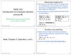 Lecture Unlocked Pdf Mixed Type Assignments The Value On The Right