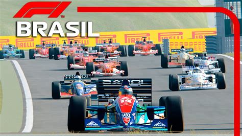 Rubens Barrichello F1 Cars 1993 2010 Brazil GP Assetto Corsa