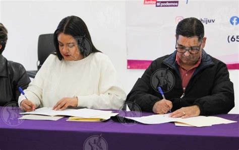 Firma Instituto De La Juventud Convenio Con CBTis Y CETis