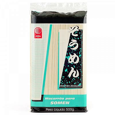 Macarrão Somen ALFA pacote 500g