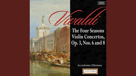 The Four Seasons Violin Concerto In F Minor Op 8 No 4 Rv 297 Winter Iii Allegro