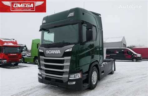 Ciągnik siodłowy Scania R 450 Full LED PTO Nawigacja Klima