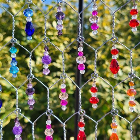 Chicken Wire Sun Catcher Etsy