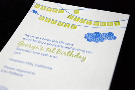 Kids Party Invitations