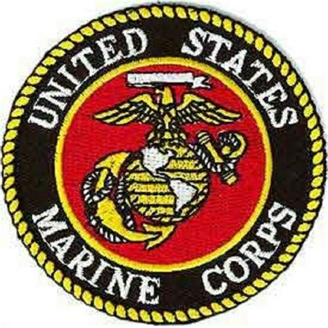 Usmc United States Marine Corps Logo High Quality Iron On Patch 3