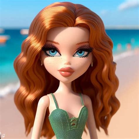 Pin By Anx On Pfps Orange Hair Bratz Doll Nude Art