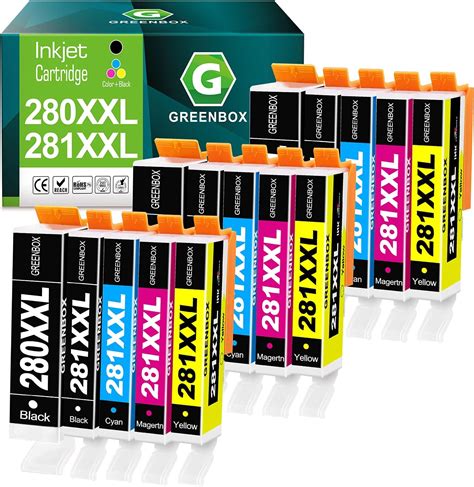 Amazon Greenbox Compatible Pgi Xxl Cli Xxl Ink Cartridge