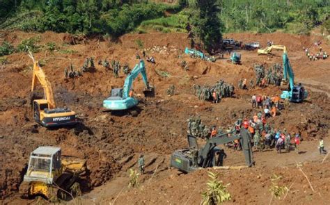 Indonesian Rescuers End Search For Landslide Victims New Straits