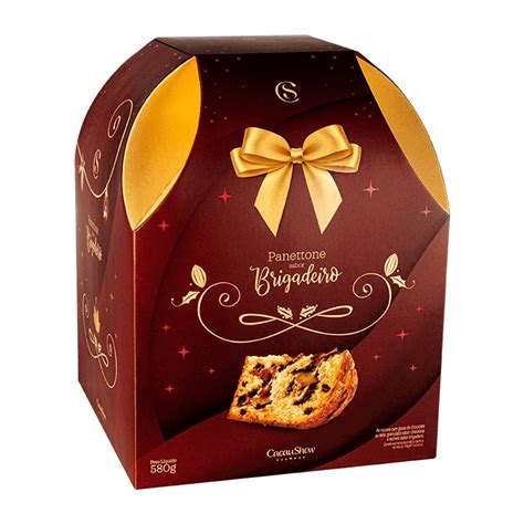 Panettone Brigadeiro G Cacau Show Shopee Brasil