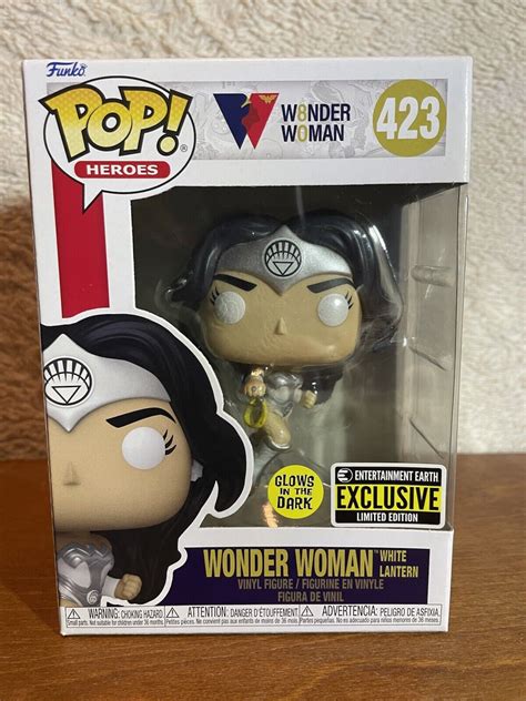 Funko Pop Heroes DC Comics 423 Wonder Woman White Lantern EE