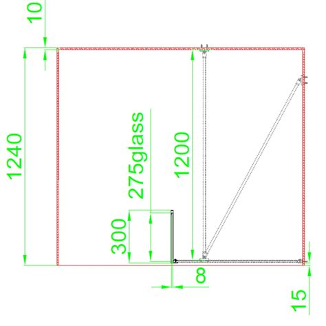 700mm Black Grid Framework Wet Room Shower Screen With Return Panel Nova Better Bathrooms