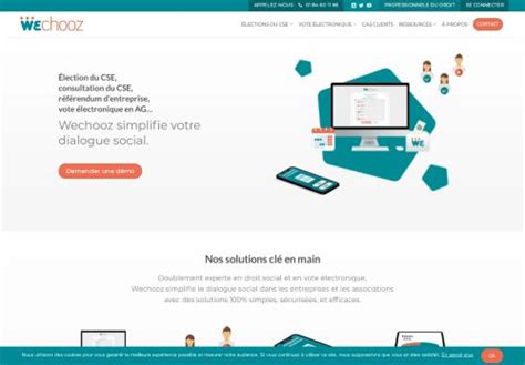 Startup Wechooz Solution Pour Lections Du Cse Avec Vote Lectronique