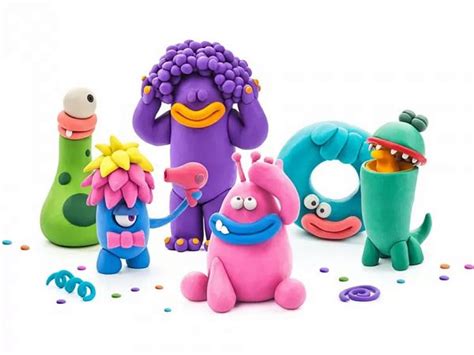 Купить Легкий пластилин для лепки HEY CLAY «Залипаки» Монстры (18 ...