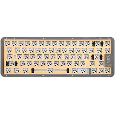 Amazon Gk X Gk Hot Swappable Custom Mechanical Keyboard Support Split Spacebar RGB