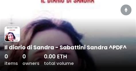 Il Diario Di Sandra Sabattini Sandra PDF Collection OpenSea