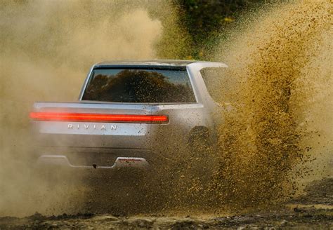 Rivian R T Aims To Be First Mass Produced Off Road Electric Pickup