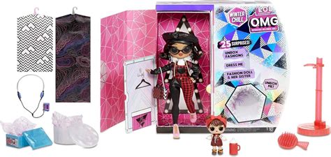 L O L Surprise Omg Winter Chill Camp Cutie Modepuppe Und Babe In The Woods Puppe Mit