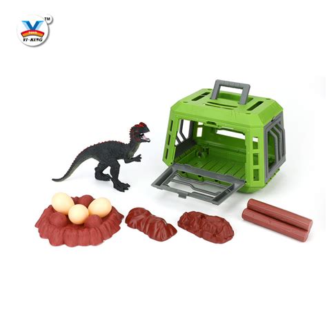 Plastic Dinosaur World Dilophosaurus and Torosaurus Incage Boys ...
