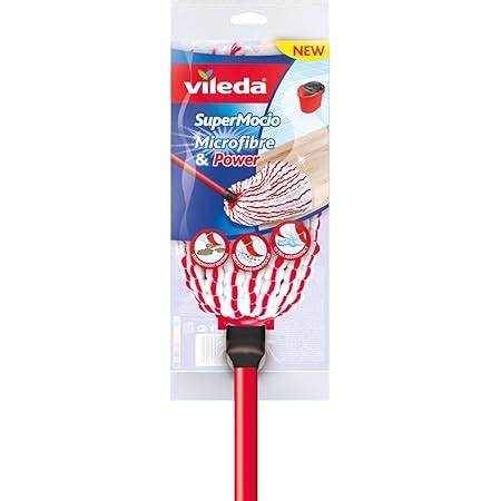 Vileda Supermocio Microfibre Power Mop With Extra Refill Amazon Co