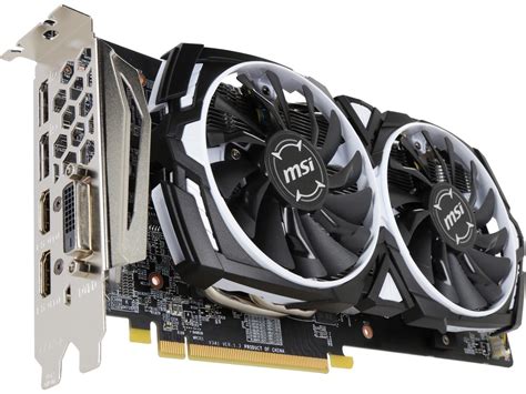 Msi Radeon Rx 580 8Gb Gddr5 Pci Express X16 Crossfirex RX 580 ARMOR 8G OC