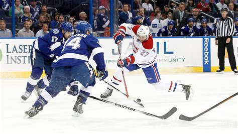 Stamkos Scores 2 Goals Lightning Beat Canadiens 4 2