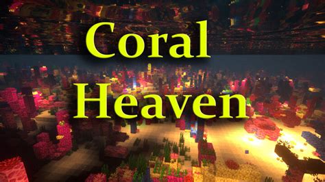 Spend a few minutes watching my calming Coral Reef video Minecraft Map