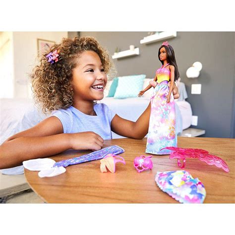 Barbie Dreamtopia Dress Up Doll Gift Set Approx Inch Brunette With Fashions Gjk