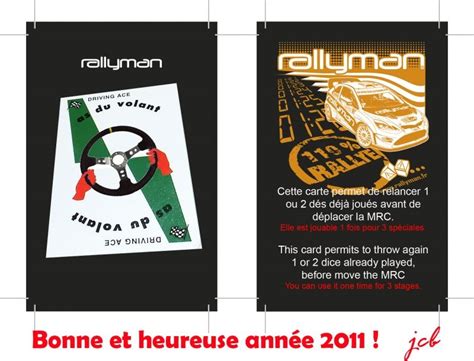 Une carte bonus pour Rallyman pour bien débuter l année Jedisjeux