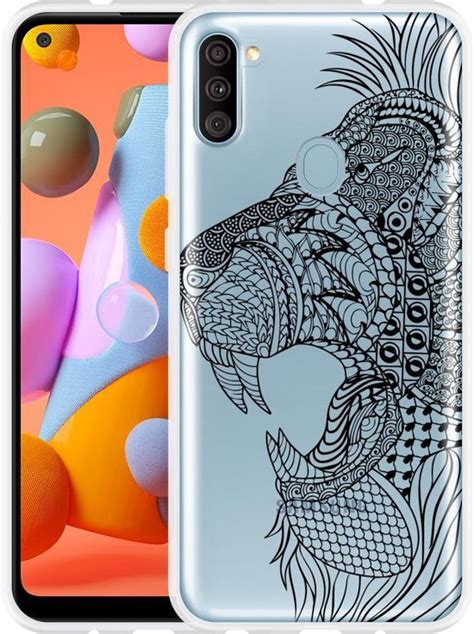 Oppo A Hoesje Leeuw Mandala Designed By Cazy Bol