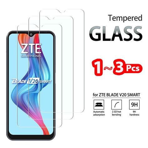 Pcs Voll Geh Rtetem Glas F R Zte Klinge V V Smart Screen