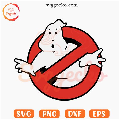 Ghostbusters Logo SVG, Halloween Movie SVG PNG DXF EPS Cricut - Gecko