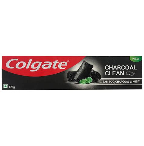 Colgate Charcoal Clean Toothpaste With Bamboo Charcoal And Wintergreen