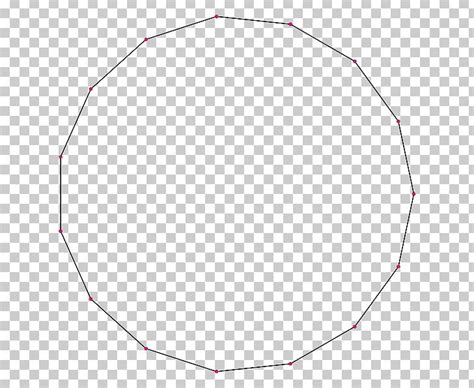 Regular Polygon Constructible Polygon Heptadecagon 257 Gon PNG Clipart