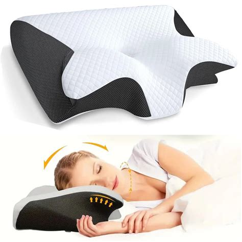 Almohada Ortop Dica De Espuma Viscoel Stica Para El Cuello Coj N C Modo