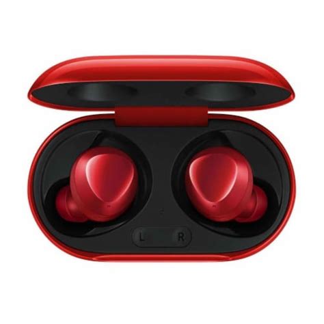 Samsung Galaxy Buds Plus R175 In Ear True Wireless Earbuds Charging Case Red 1 Fred Meyer