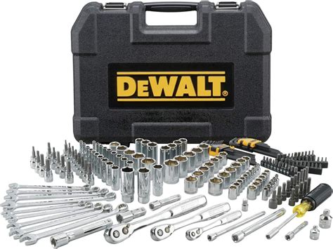 Dewalt Drive Socket Set For Mechanics Piece Mm Sae Dwmt