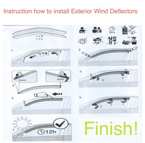 Buy Ac Wow X Wind Deflectors Compatible With Toyota Rav